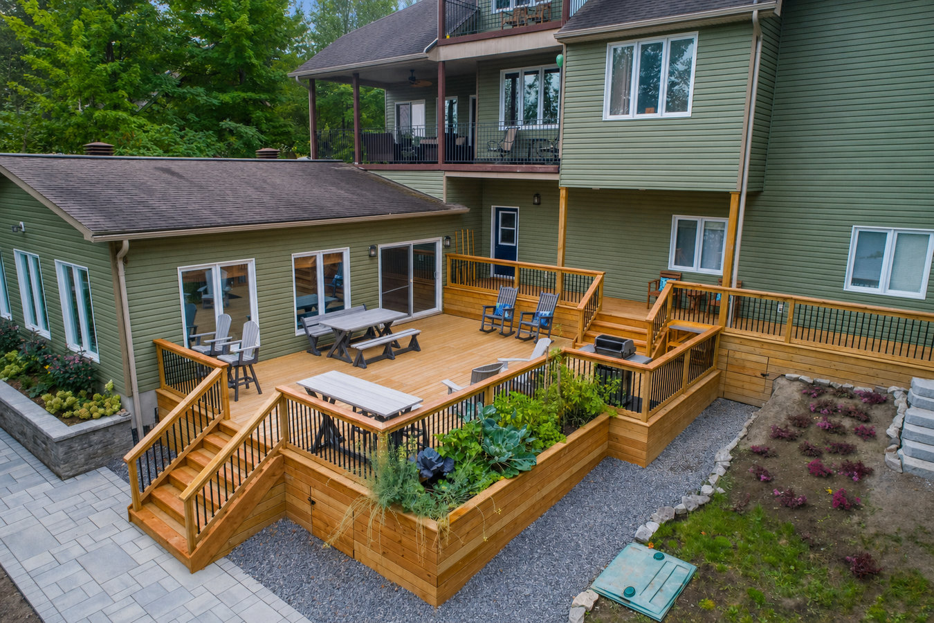 Multi-level decks